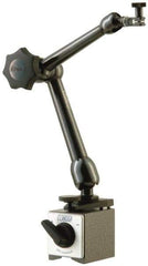 Value Collection - 0.001" Graduation, 0-100 Dial Reading, Indicator & Base Kit - 60mm Base Length x 50mm Base Width x 55mm Base Height, 2-9/32" Dial Diam - Eagle Tool & Supply