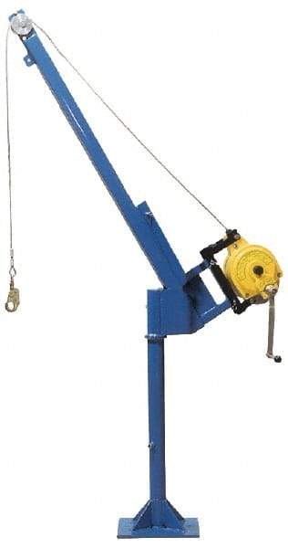 Gemtor - Confined Space Entry & Retrieval Systems Hoist Type: Davit Hoist Base: Fixed - Eagle Tool & Supply