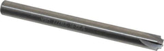 Hertel - 1/32" Radius, 3/16" Mill Diam, 4 Flute Solid Carbide Corner Rounding End Mill - Single End, Uncoated, 1/8" Tip Diam, 2" OAL, 3/16" Shank Diam - Eagle Tool & Supply