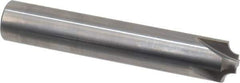 Hertel - 5/32" Radius, 5/8" Mill Diam, 4 Flute Solid Carbide Corner Rounding End Mill - Single End, Uncoated, 3-1/2" OAL, 5/8" Shank Diam - Eagle Tool & Supply