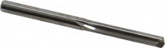 Hertel - 9/64", 140° Point, Solid Carbide Straight Flute Drill Bit - Eagle Tool & Supply
