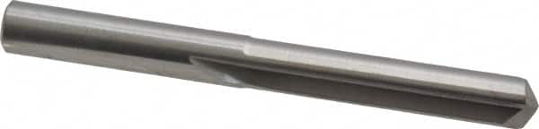 Hertel - 17/64", 140° Point, Solid Carbide Straight Flute Drill Bit - Eagle Tool & Supply