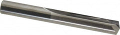 Hertel - 23/64", 140° Point, Solid Carbide Straight Flute Drill Bit - Eagle Tool & Supply