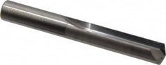 Hertel - 13/32", 140° Point, Solid Carbide Straight Flute Drill Bit - Eagle Tool & Supply