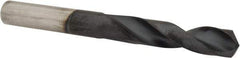 Hertel - 0.277" 135° Spiral Flute Cobalt Screw Machine Drill Bit - TiAlN Finish, Right Hand Cut, 1-1/2" Flute Length, 2-11/16" OAL, Split Point, Straight Shank - Eagle Tool & Supply
