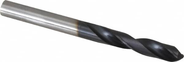 Hertel - #3 135° Spiral Flute Cobalt Screw Machine Drill Bit - Eagle Tool & Supply