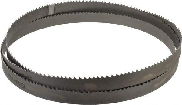 Starrett - 3 to 4 TPI, 10' 6" Long x 1" Wide x 0.035" Thick, Welded Band Saw Blade - Bi-Metal, Toothed Edge, Modified Tooth Set, Contour Cutting - Eagle Tool & Supply