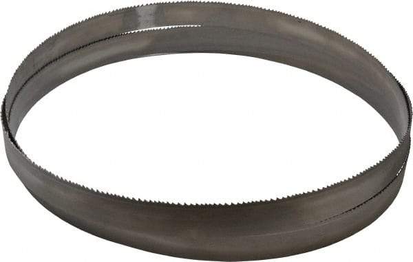 Starrett - 5 to 8 TPI, 12' 6" Long x 1-1/4" Wide x 0.042" Thick, Welded Band Saw Blade - Bi-Metal, Toothed Edge, Modified Tooth Set, Contour Cutting - Eagle Tool & Supply