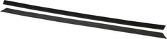 Rubbermaid - 23" Long x 1.1" Wide Microfiber Hook & Loop Replacement Set - Black, Hook & Loop - Eagle Tool & Supply