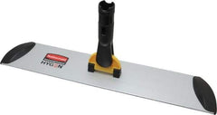 Rubbermaid - 18.1" Long x 3-1/2" Wide Aluminum Dust Mop Frame - Yellow, Quick Connect - Eagle Tool & Supply