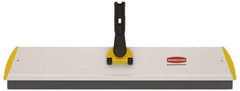 Rubbermaid - 24.1" Long x 4-1/2" Wide Aluminum Squeegee Frame - Yellow, Quick Connect - Eagle Tool & Supply