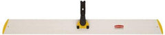 Rubbermaid - 36.1" Long x 3-1/2" Wide Aluminum Dust Mop Frame - Yellow, Quick Connect - Eagle Tool & Supply