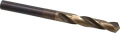 Hertel - 33/64" Drill, 118° Point, Cobalt Silver Deming & Reduced Shank Drill Bit - Eagle Tool & Supply