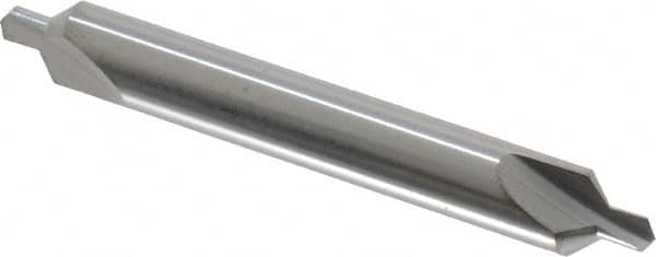 Hertel - #3 Plain Cut 90° Incl Angle Solid Carbide Combo Drill & Countersink - Eagle Tool & Supply