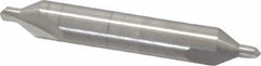 Hertel - #4 Plain Cut 60° Incl Angle Solid Carbide Combo Drill & Countersink - Eagle Tool & Supply