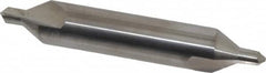 Hertel - #6 Plain Cut 60° Incl Angle Solid Carbide Combo Drill & Countersink - Eagle Tool & Supply