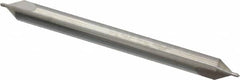Hertel - #0 Plain Cut 60° Incl Angle Solid Carbide Combo Drill & Countersink - Eagle Tool & Supply