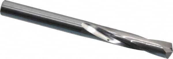 Hertel - 7/32" 135° Spiral Flute Solid Carbide Screw Machine Drill Bit - Eagle Tool & Supply