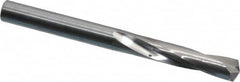 Hertel - 7/32" 135° Spiral Flute Solid Carbide Screw Machine Drill Bit - Eagle Tool & Supply