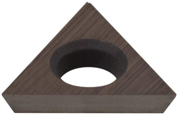 Hertel - TDHB1.280.75.0.1 Grade HT630B Cermet Boring Insert - Uncoated, 60° Triangle, 15° Relief Angle, 5/32" Inscr Circle, 3/64" Thick, 0.002" Corner Radius - Eagle Tool & Supply