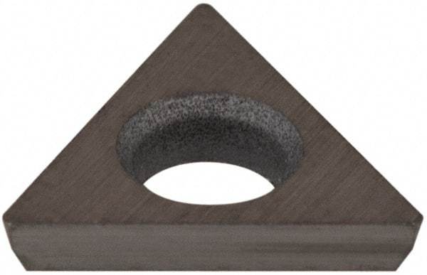 Hertel - TDHB1.280.75.0.5 Grade HT510B Carbide Boring Insert - Uncoated, 60° Triangle, 15° Relief Angle, 5/32" Inscr Circle, 3/64" Thick, 0.007" Corner Radius - Eagle Tool & Supply