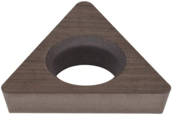Hertel - TDHB1.280.751 Grade HT630B Cermet Boring Insert - Uncoated, 60° Triangle, 15° Relief Angle, 5/32" Inscr Circle, 3/64" Thick, 1/64" Corner Radius - Eagle Tool & Supply
