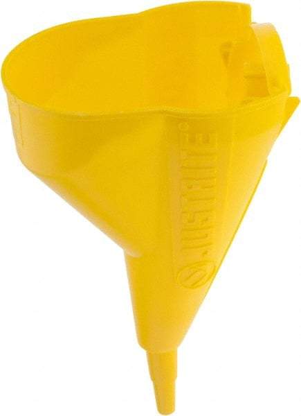 Justrite - 11-1/4 Inch Long, Safety Can Poly Funnel - 1/2 Inch Diameter, Compatible with Type I Safety Cans - Eagle Tool & Supply