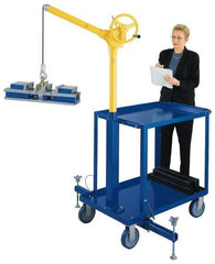 Sky Hook - 500 Lb Load Capacity, Steel Sky Hook Crane - Mobile Cart, Counterweight Required, Not Included - Eagle Tool & Supply