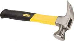 Stanley - 1-1/4 Lb Head, Straight Rip Claw Nail Hammer - 13" OAL, Carbon Steel Head, Graphite Handle with Grip - Eagle Tool & Supply