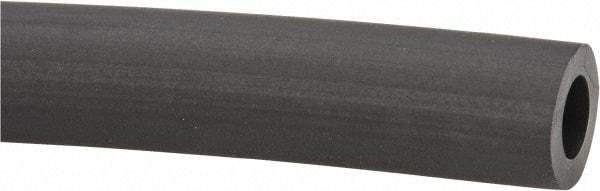 Made in USA - 1/4" ID x 7/16" OD, 3/32" Wall Thickness, Cut to Length (50' Standard Length) TPE Tube - Black, 64 Shore A Hardness - Eagle Tool & Supply