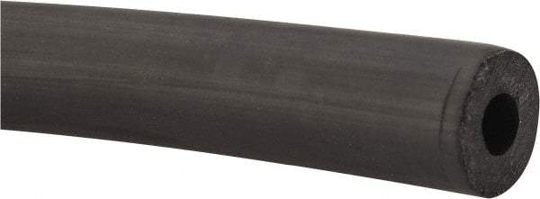 Made in USA - 1/4" ID x 5/8" OD, 3/16" Wall Thickness, Cut to Length (50' Standard Length) TPE Tube - Black, 64 Shore A Hardness - Eagle Tool & Supply