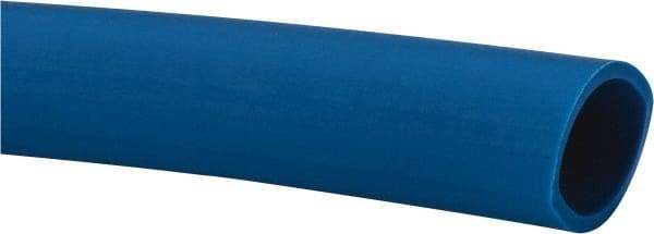 Made in USA - 1/2" ID x 5/8" OD, 1/16" Wall Thickness, Cut to Length (50' Standard Length) TPE Tube - Blue, 64 Shore A Hardness - Eagle Tool & Supply