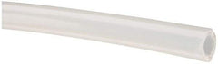 Made in USA - 3/16" ID x 5/16" OD, 1/16" Wall Thickness, Cut to Length (100' Standard Length) LLDPE Tube - Natural, 268 Max psi, 44 Shore D Hardness - Eagle Tool & Supply