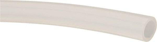 Made in USA - 5/16" ID x 7/16" OD, 1/16" Wall Thickness, Cut to Length (100' Standard Length) LLDPE Tube - Natural, 178 Max psi, 44 Shore D Hardness - Eagle Tool & Supply