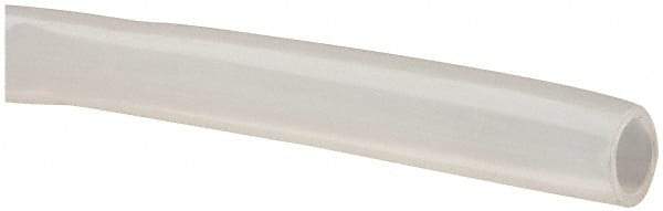 Made in USA - 3/8" ID x 1/2" OD, 1/16" Wall Thickness, Cut to Length (100' Standard Length) LLDPE Tube - Natural, 153 Max psi, 44 Shore D Hardness - Eagle Tool & Supply