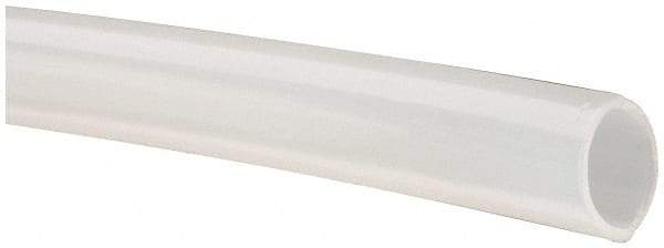 Made in USA - 1/2" ID x 5/8" OD, 1/16" Wall Thickness, Cut to Length (100' Standard Length) LLDPE Tube - Natural, 119 Max psi, 44 Shore D Hardness - Eagle Tool & Supply