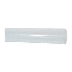 Made in USA - 3/4" ID x 7/8" OD, 1/16" Wall Thickness, Cut to Length (100' Standard Length) LLDPE Tube - Natural, 82 Max psi, 44 Shore D Hardness - Eagle Tool & Supply