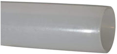 Made in USA - 2" ID x 2-1/4" OD, 1/8" Wall Thickness, Cut to Length (100' Standard Length) LLDPE Tube - Natural, 63 Max psi, 44 Shore D Hardness - Eagle Tool & Supply