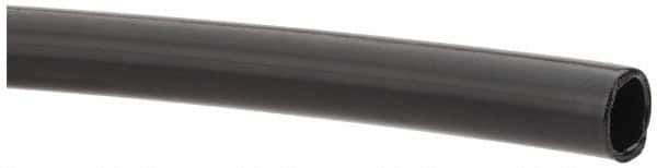 Made in USA - 3/8" ID x 1/2" OD, 1/16" Wall Thickness, Cut to Length (100' Standard Length) LLDPE Tube - Black, 153 Max psi, 44 Shore D Hardness - Eagle Tool & Supply