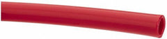 Made in USA - 3/8" ID x 1/2" OD, 1/16" Wall Thickness, Cut to Length (100' Standard Length) LLDPE Tube - Red, 153 Max psi, 44 Shore D Hardness - Eagle Tool & Supply