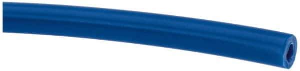 Made in USA - 1/8" ID x 1/4" OD, 1/16" Wall Thickness, Cut to Length (100' Standard Length) LLDPE Tube - Blue, 358 Max psi, 44 Shore D Hardness - Eagle Tool & Supply