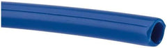 Made in USA - 1/4" ID x 3/8" OD, 1/16" Wall Thickness, Cut to Length (100' Standard Length) LLDPE Tube - Blue, 214 Max psi, 44 Shore D Hardness - Eagle Tool & Supply