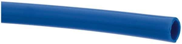 Made in USA - 3/8" ID x 1/2" OD, 1/16" Wall Thickness, Cut to Length (100' Standard Length) LLDPE Tube - Blue, 153 Max psi, 44 Shore D Hardness - Eagle Tool & Supply