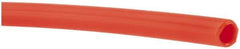 Made in USA - 11/64" ID x 1/4" OD, 0.04" Wall Thickness, Cut to Length (100' Standard Length) LLDPE Tube - Orange, 205 Max psi, 44 Shore D Hardness - Eagle Tool & Supply