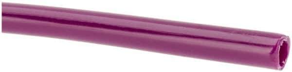 Made in USA - 11/64" ID x 1/4" OD, 0.04" Wall Thickness, Cut to Length (100' Standard Length) LLDPE Tube - Purple, 205 Max psi, 44 Shore D Hardness - Eagle Tool & Supply