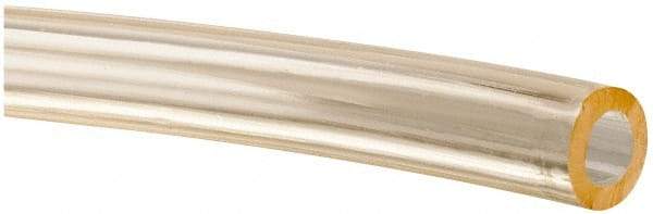 Made in USA - 3/16" ID x 5/16" OD, 1/16" Wall Thickness, Cut to Length (100' Standard Length) Ester Urethane Tube - Natural, 85 Max psi, 85 Shore A Hardness - Eagle Tool & Supply