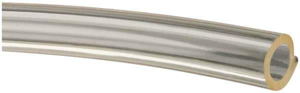 Made in USA - 1/4" ID x 3/8" OD, 1/16" Wall Thickness, Cut to Length (100' Standard Length) Ester Urethane Tube - Natural, 75 Max psi, 85 Shore A Hardness - Eagle Tool & Supply