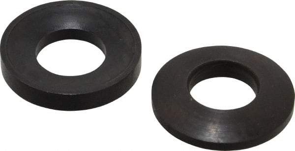 Gibraltar - 1/2" Bolt, Black Oxide, Case Hardened Steel, Spherical Washer Assembly - 9/16" Female, 17/32" Male Inside x 1-1/8" OD, 5/16" Thick, 1-1/2" Radius, 12L14 Grade - Eagle Tool & Supply