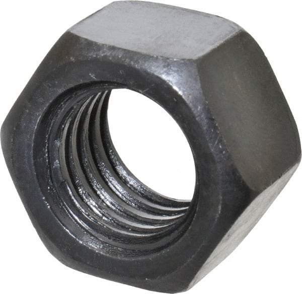 Gibraltar - 5/8-11 UNC Steel Right Hand Heavy Hex Nut - 15/16" Across Flats, 35/64" High, Black Oxide Finish - Eagle Tool & Supply