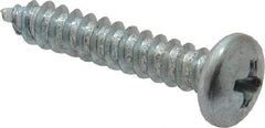 Value Collection - #10 Pan Head Phillips Sheet Metal Screw - Steel, 1" Length Under Head, Grade 2 - Eagle Tool & Supply
